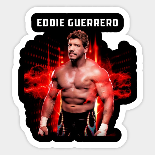Eddie Guerrero Sticker by Crystal and Diamond
